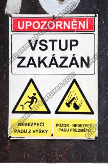 sign warning 0002